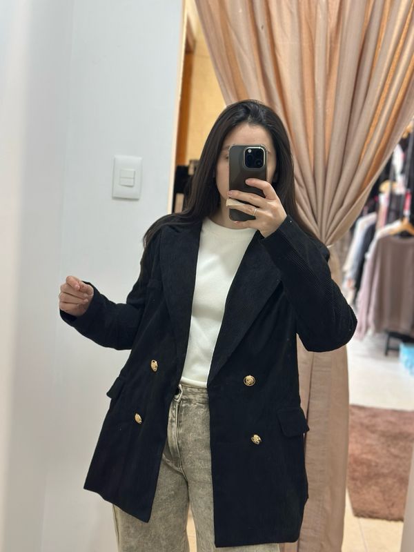 BLAZER PANA NEGRO
