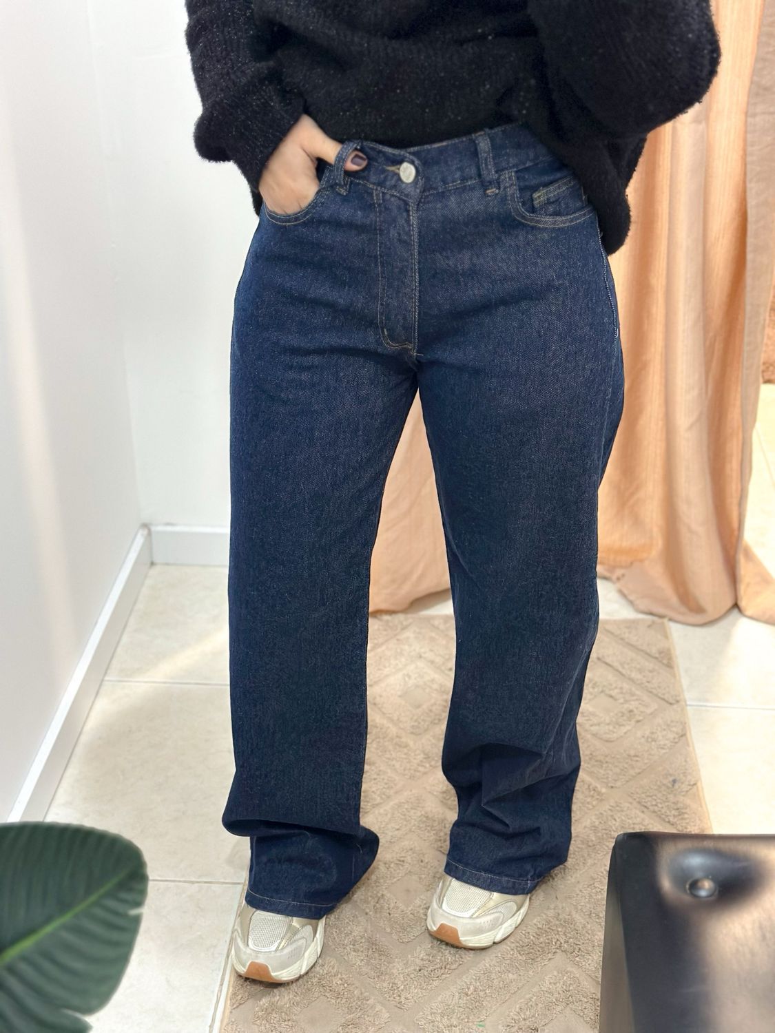 JEAN AZUL WIDE LEG