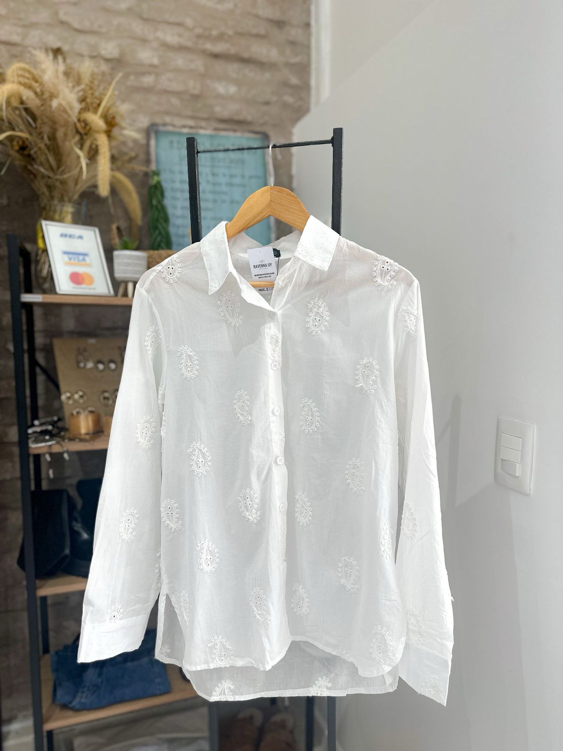 CAMISA BORDADA