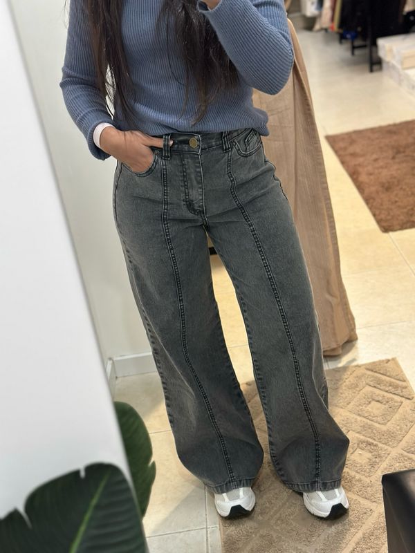 JEAN LINEA GRIS