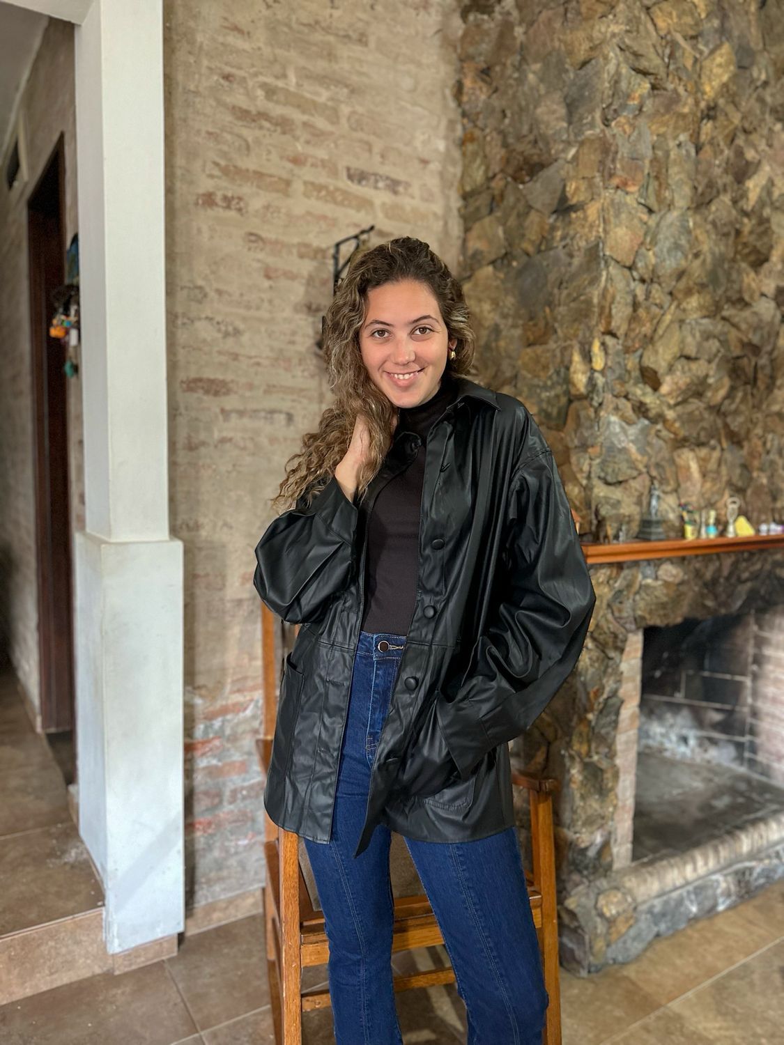 CHAQUETA ENGOMADA
