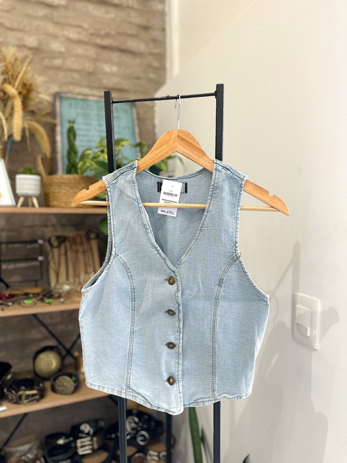 CHALECO SASTRERO JEAN