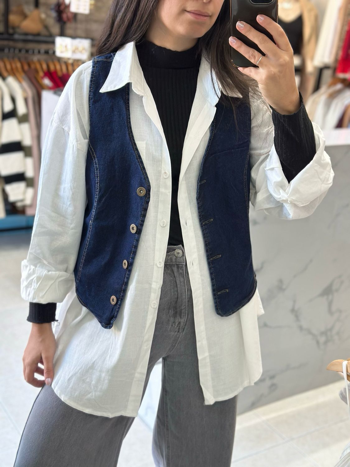 CHALECO AZUL