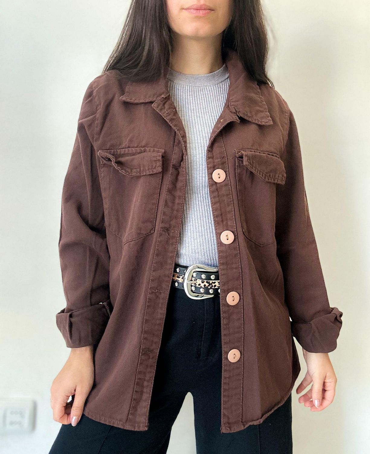 CHAQUETA CHOCOLATE