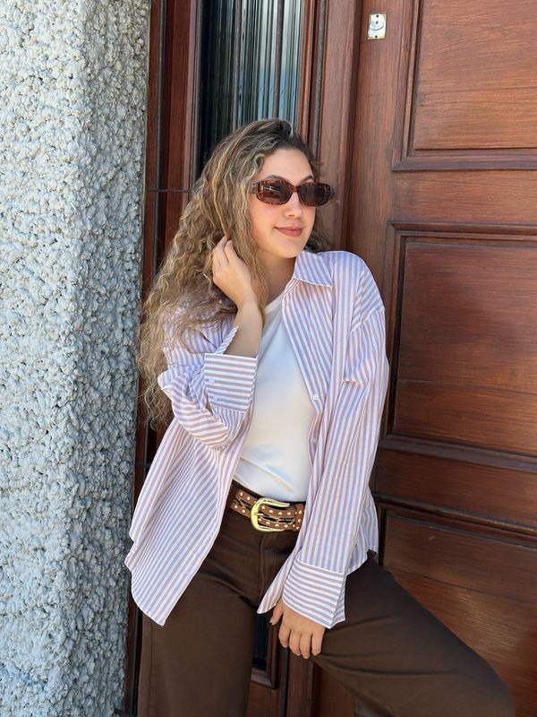 CAMISA MARRÓN