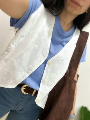 CHALECO BRODERIE