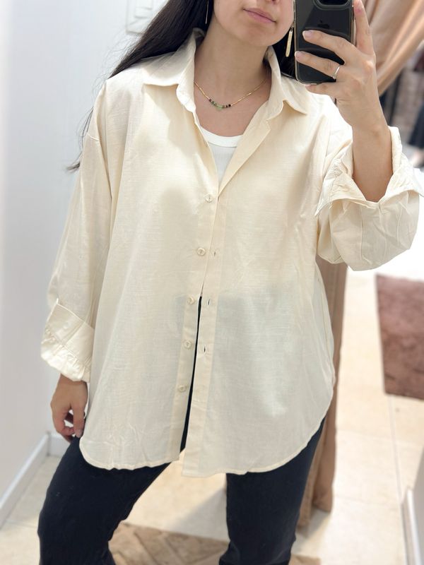 CAMISA BEIGE