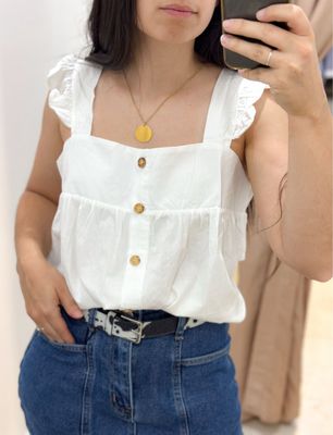 BLUSA BOTÓN
