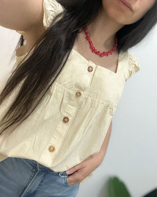 BLUSA BOTÓN