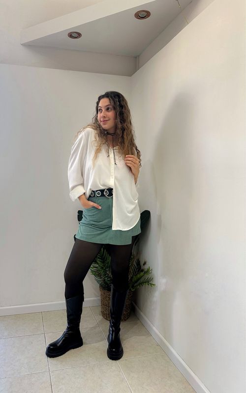 SHORT POLLERA PANA