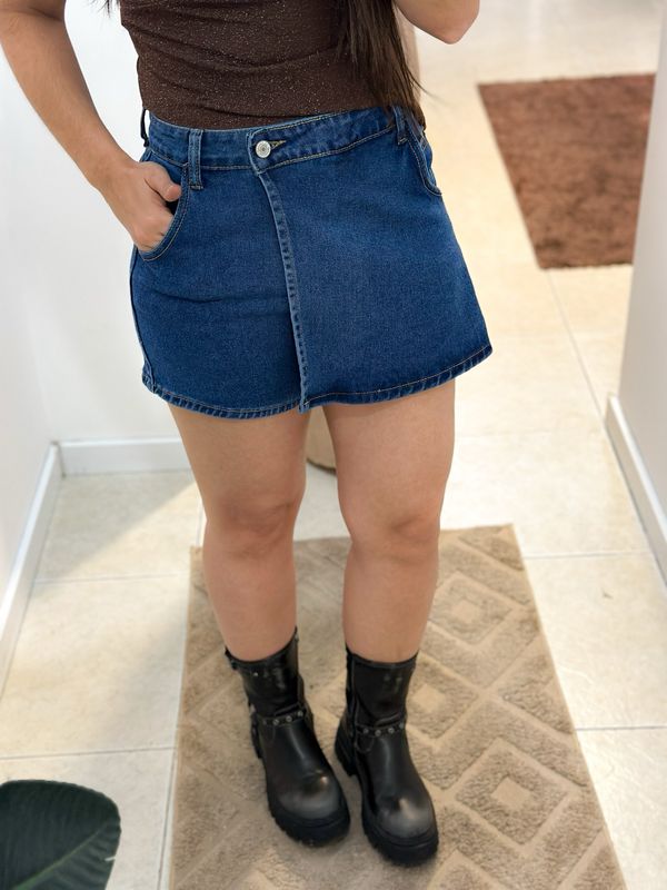 SHORT POLLERA JEAN