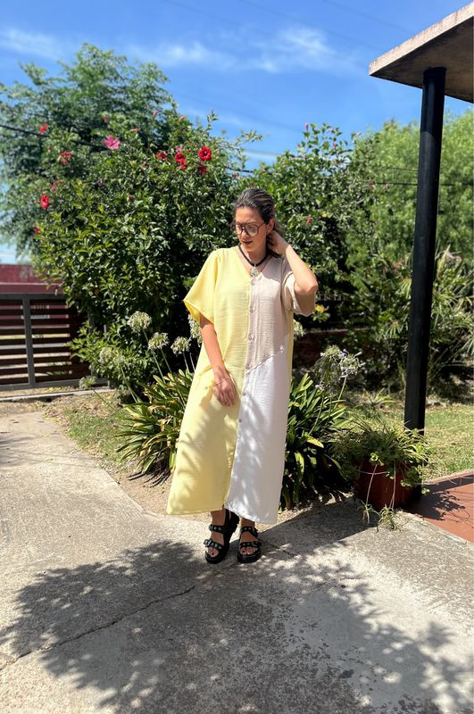 VESTIDO AMARILLO