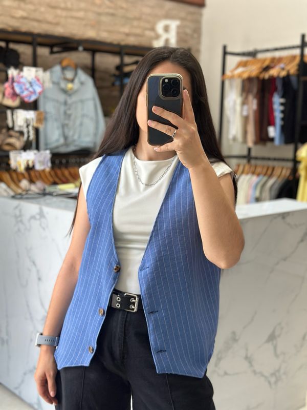 CHALECO AZUL