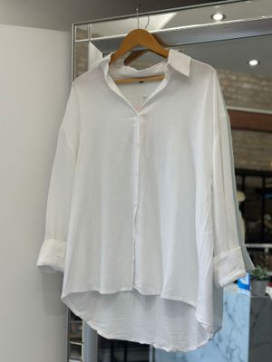 CAMISA BLANCA LINO