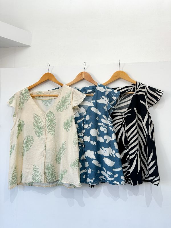 BLUSA BOTON