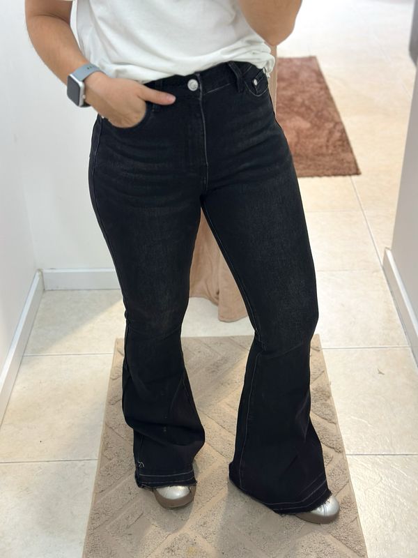 JEAN SEMI OXFORD NEGRO