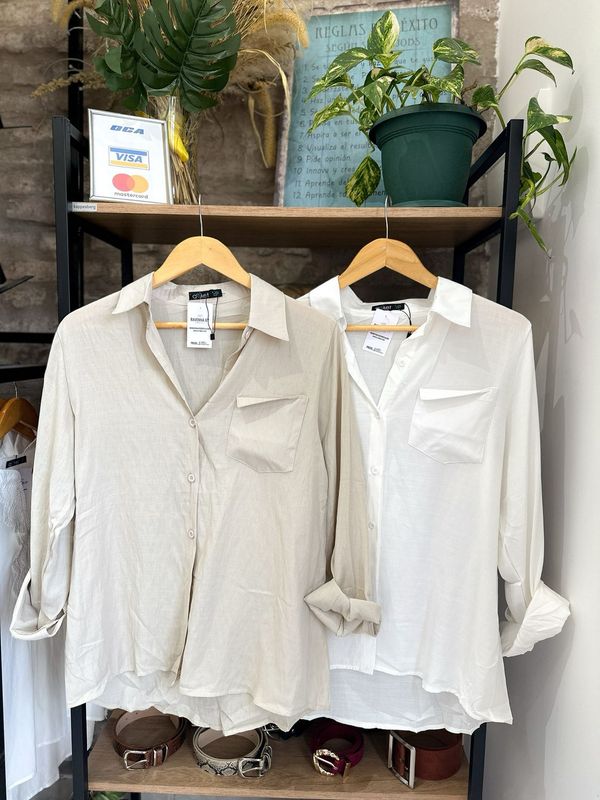 CAMISA CEMENTO BELINDA
