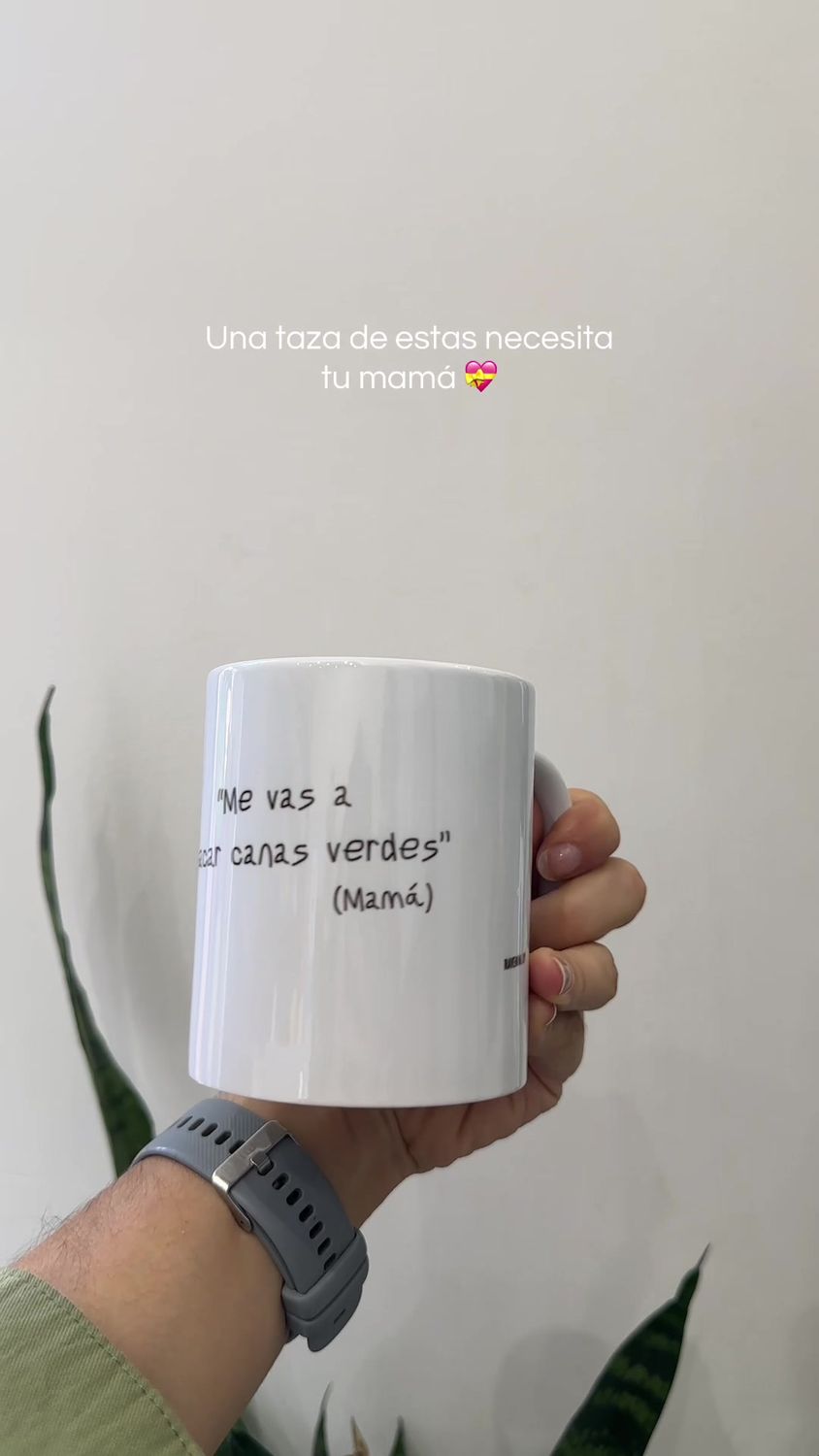 TAZA CANAS VERDES