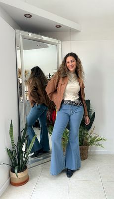 CHAQUETA GAMUZA BOMBER