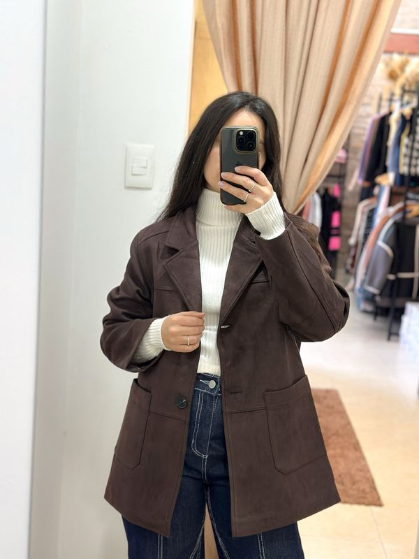 BLAZER GAMUZA