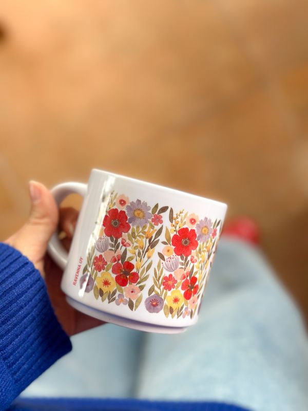 PACK TAZAS FLORES