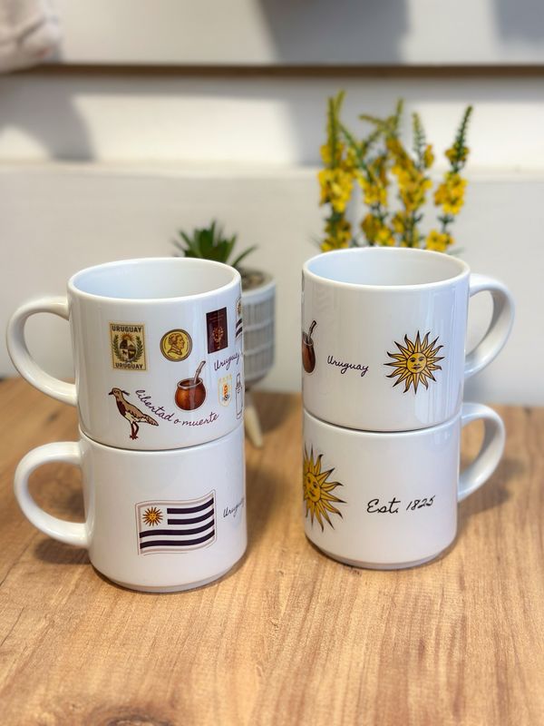 PACK TAZAS  X4