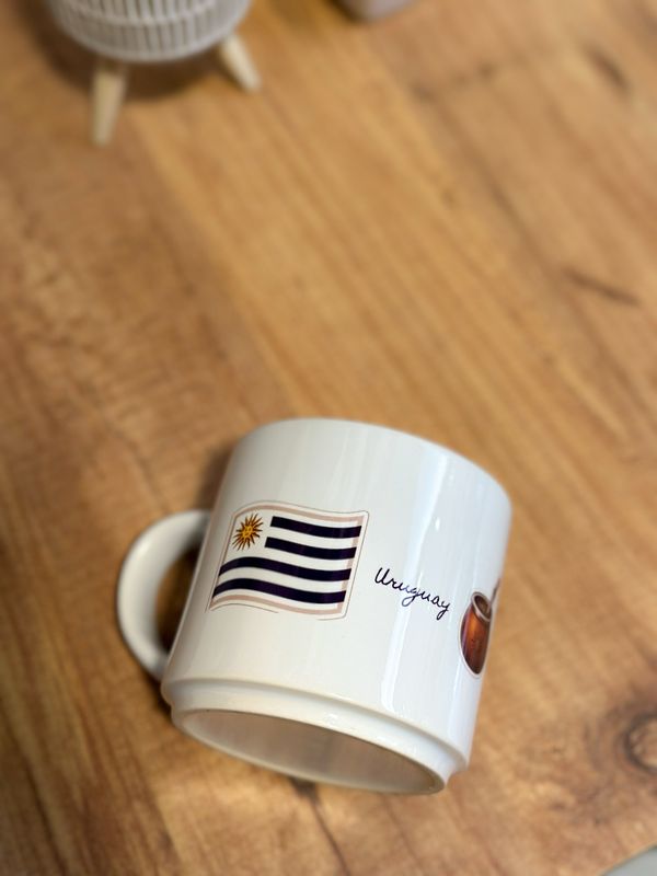 TAZA URUGUAY BANDERA