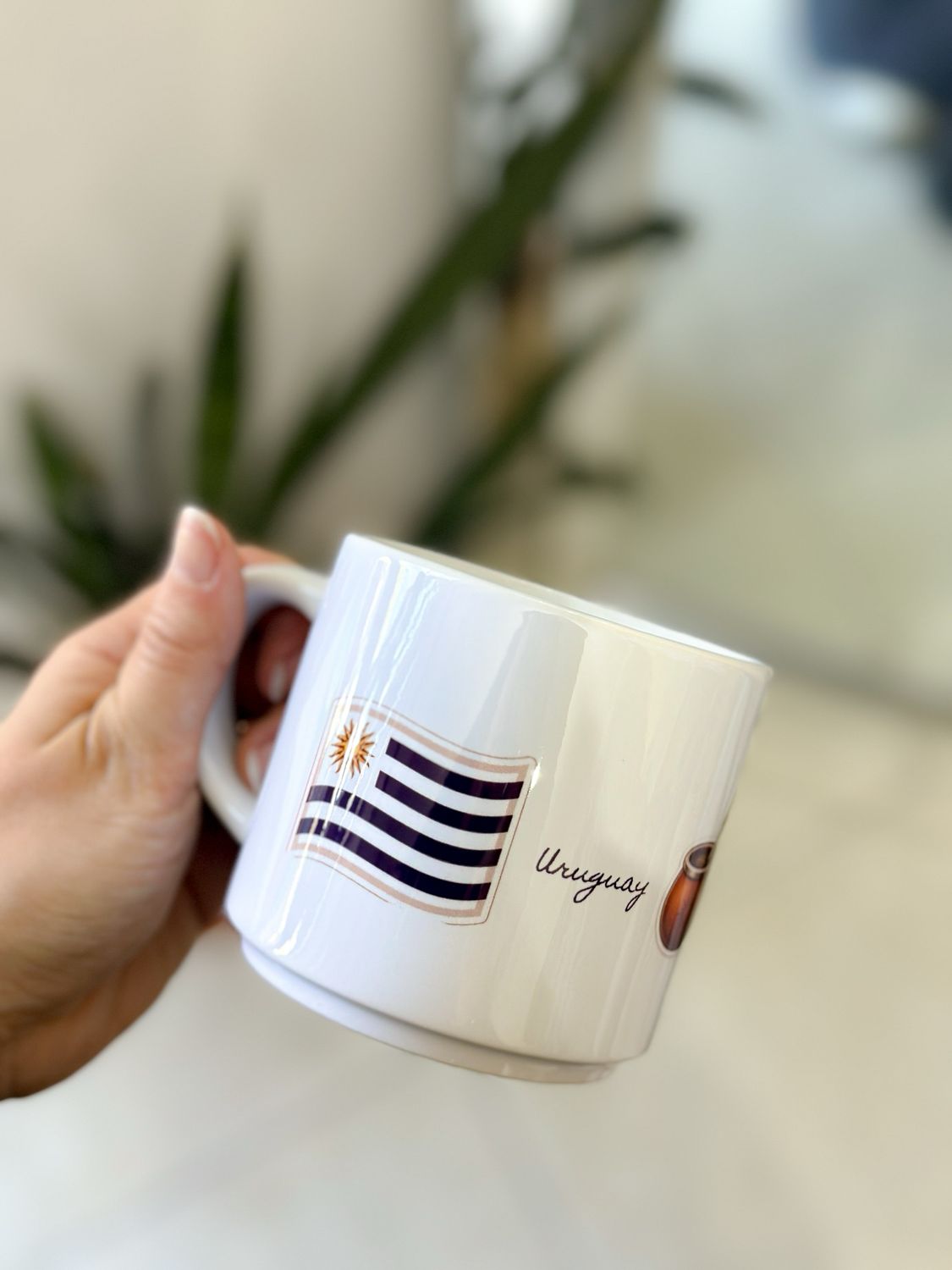 TAZA URUGUAY BANDERA