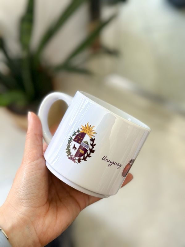 TAZA URUGUAY ESCUDO