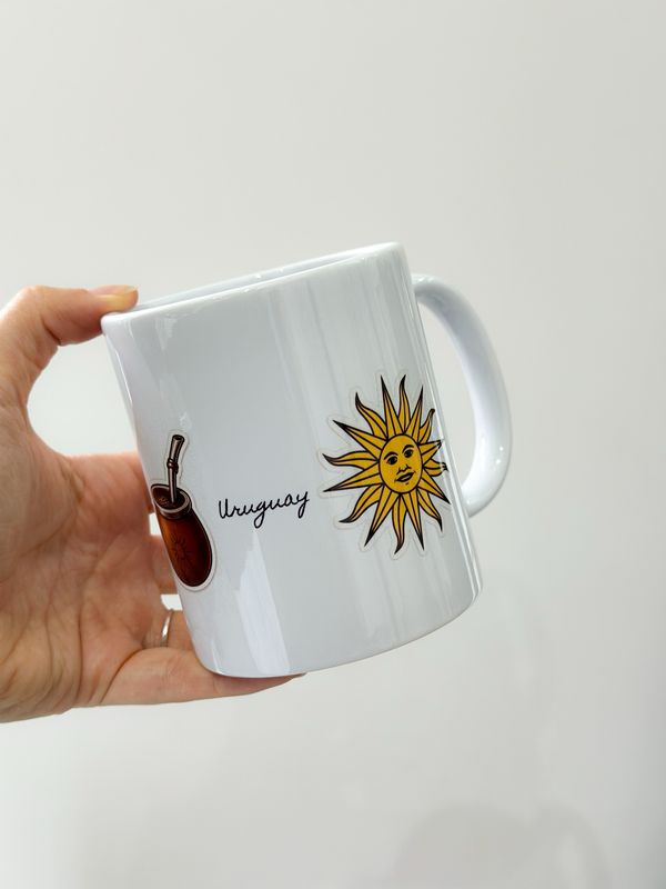 TAZA URUGUAY ESCUDO