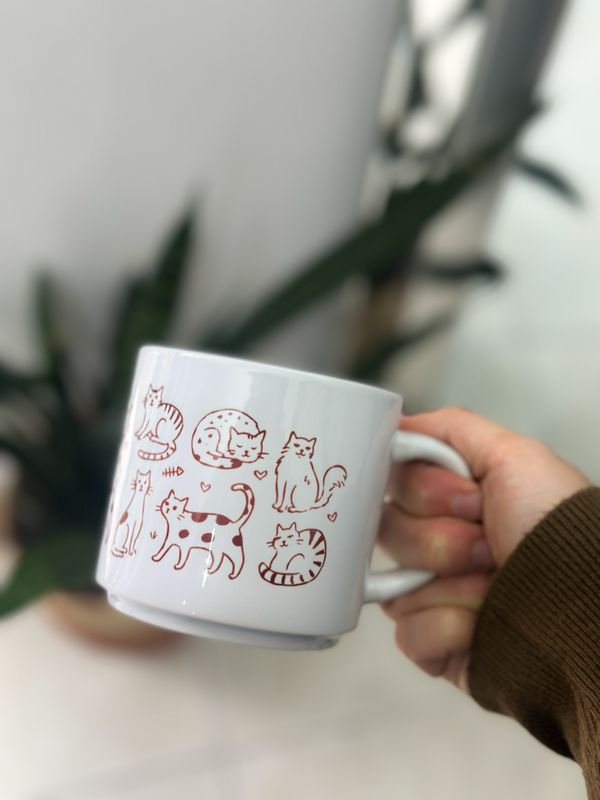 TAZA GATITOS