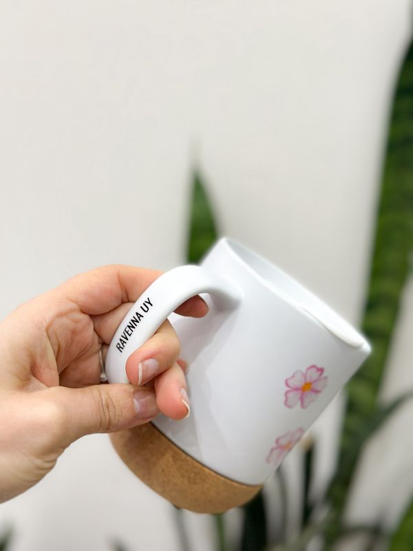 TAZA FLORES