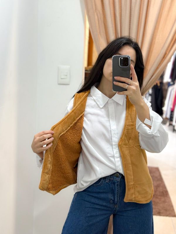 CHALECO SASTRERO CAMEL