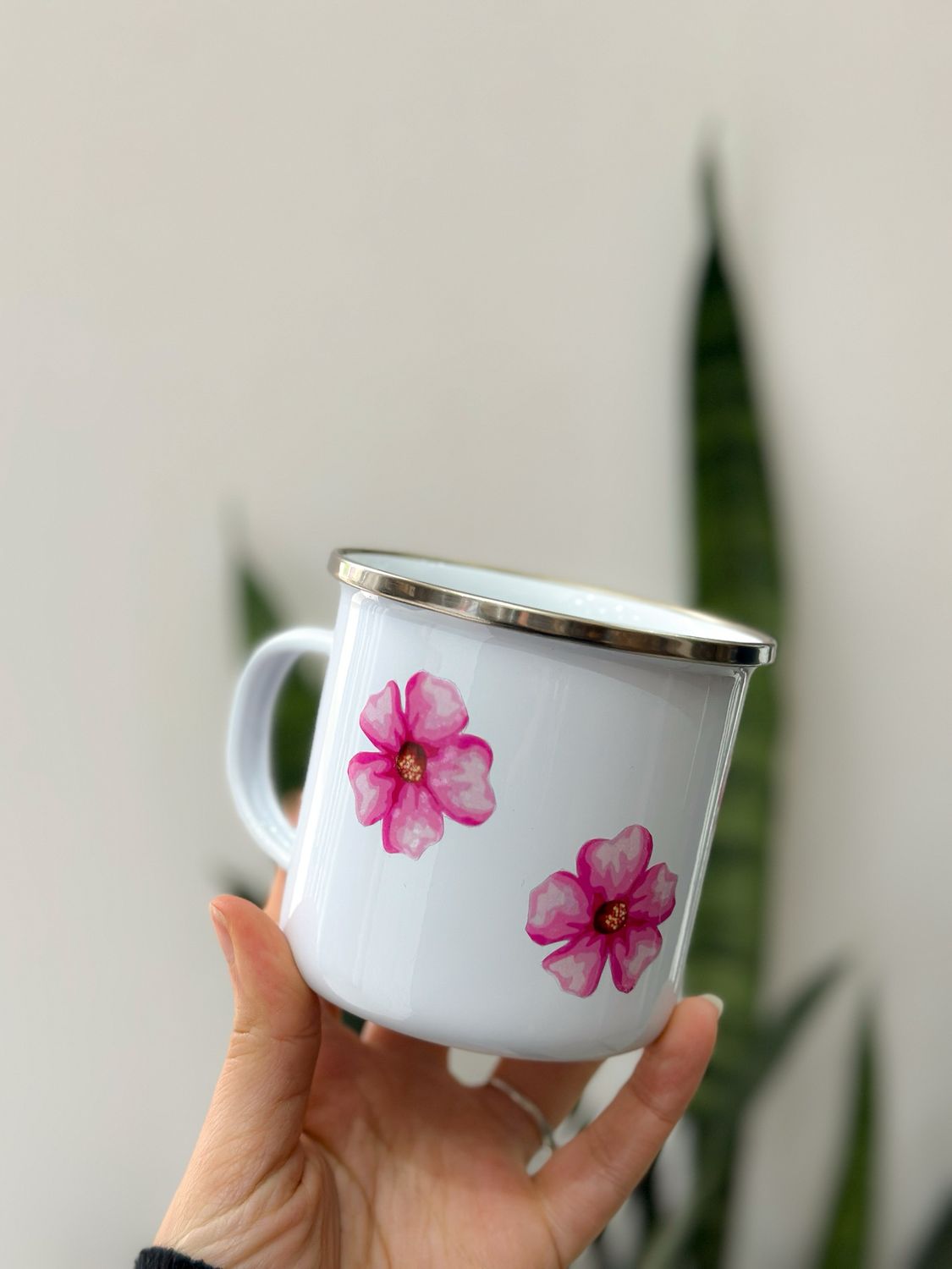TAZA FLOR CAMPING