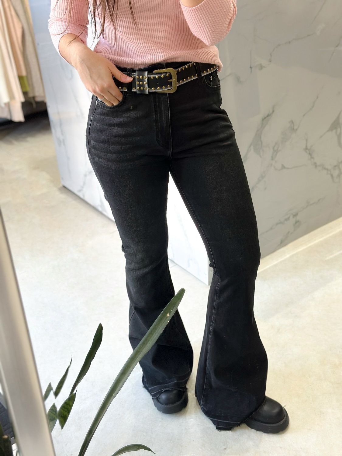 JEAN NEGRO SEMI OXFORD