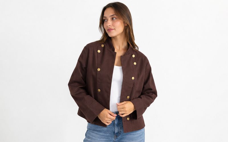 CHAQUETA NAPOLEON CHOCO