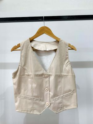 CHALECO BEIGE