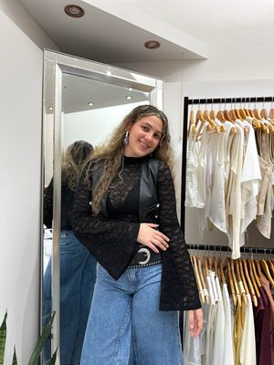 BODY ENCAJE OXFORD