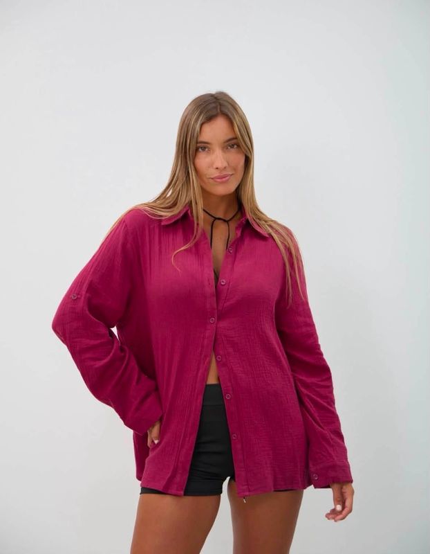 CAMISA BORDO