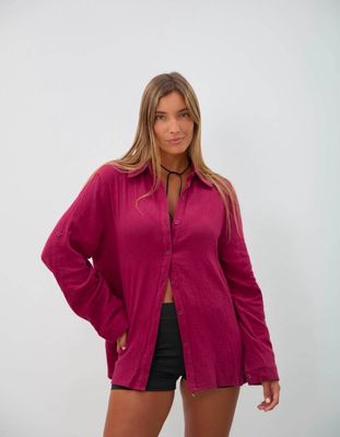 CAMISA BORDO