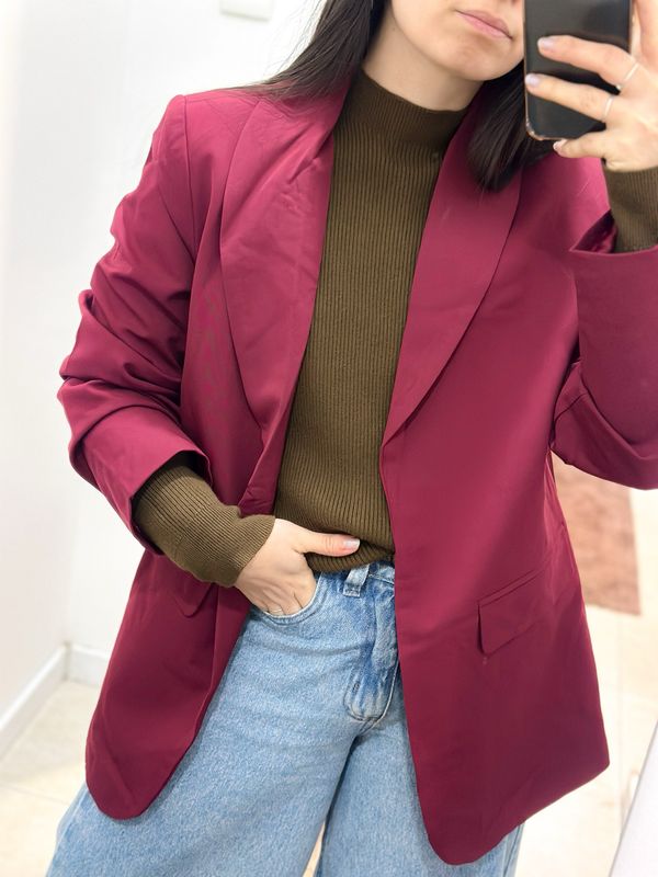 BLAZER BORDO
