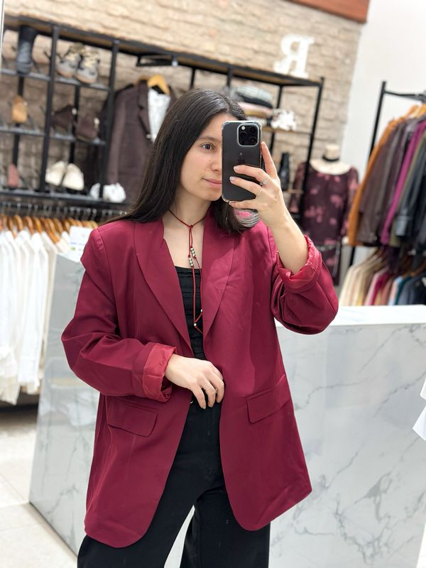 BLAZER BORDO