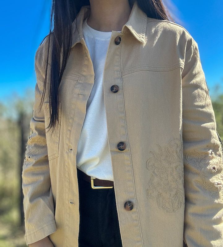 CHAQUETA BEIGE