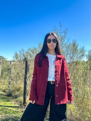 CHAQUETA BORDO