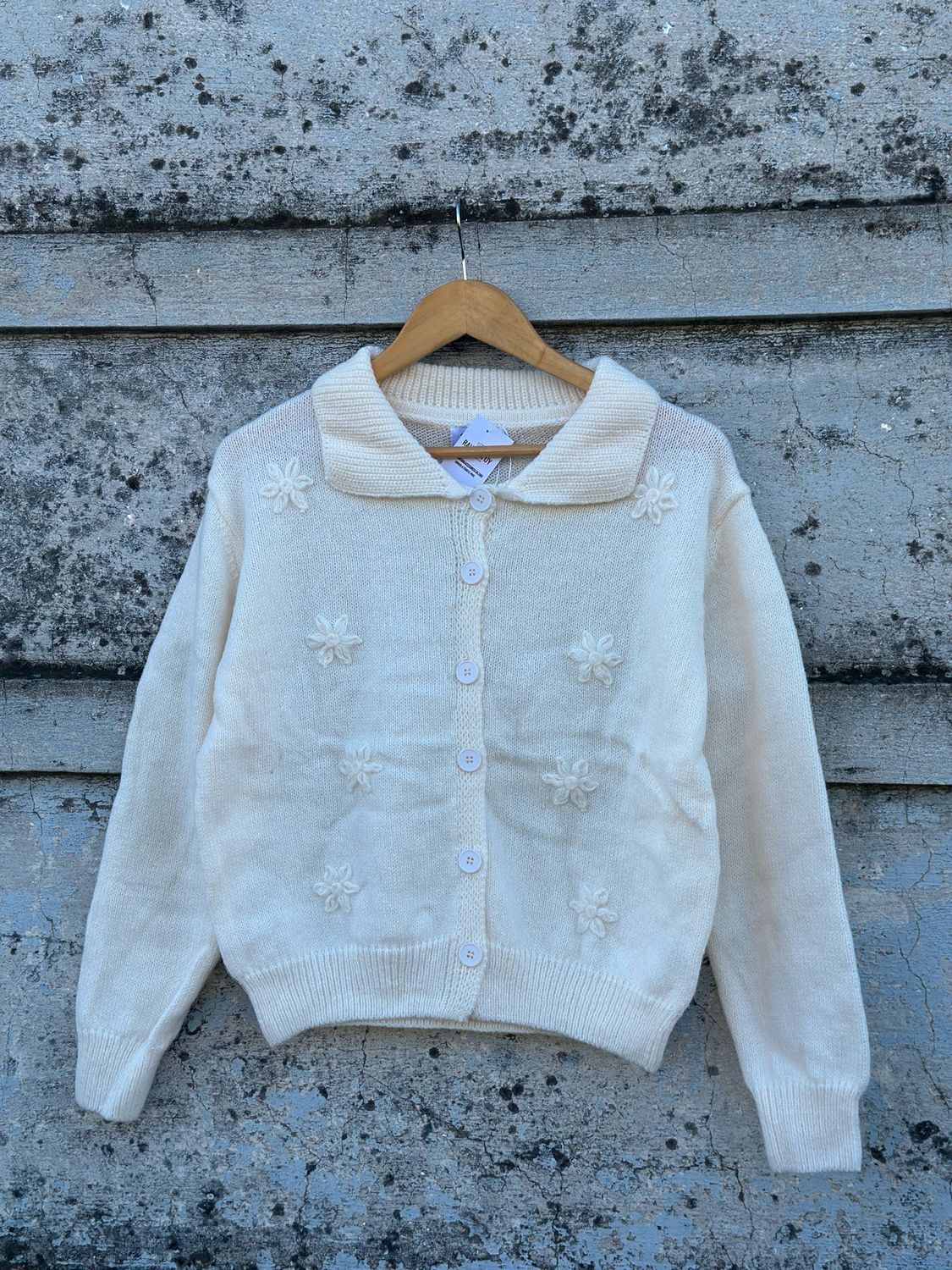 SACO FLOR BLANCO