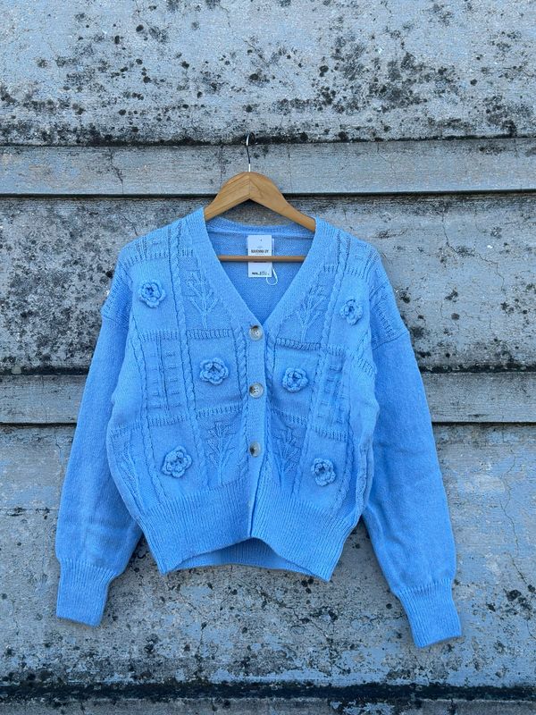 SACO CELESTE FLOR