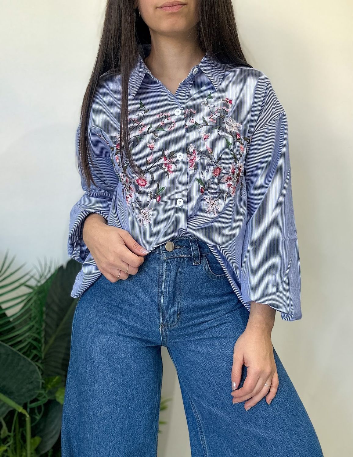 CAMISA BORDADA