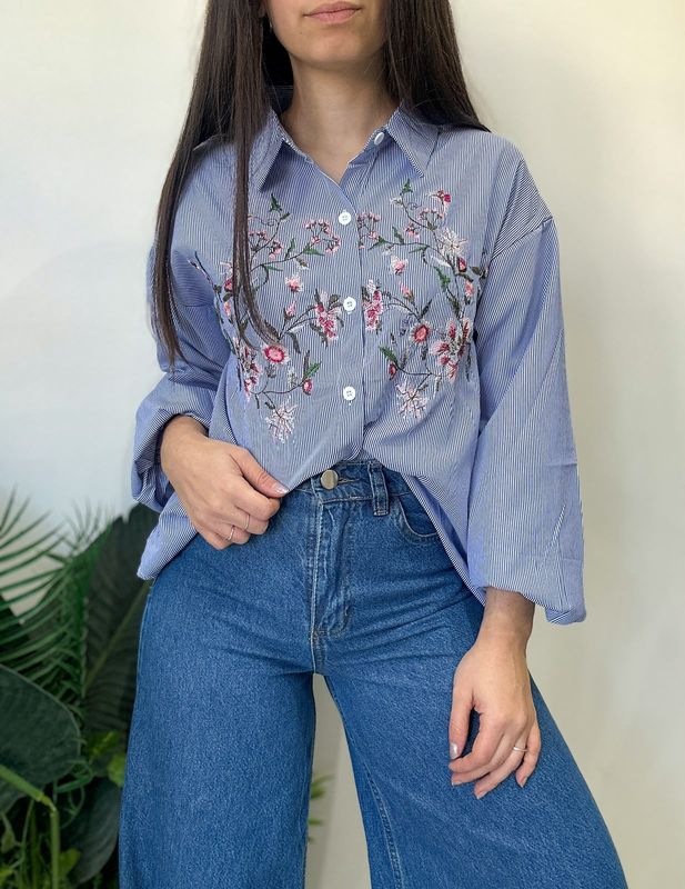 CAMISA BORDADA