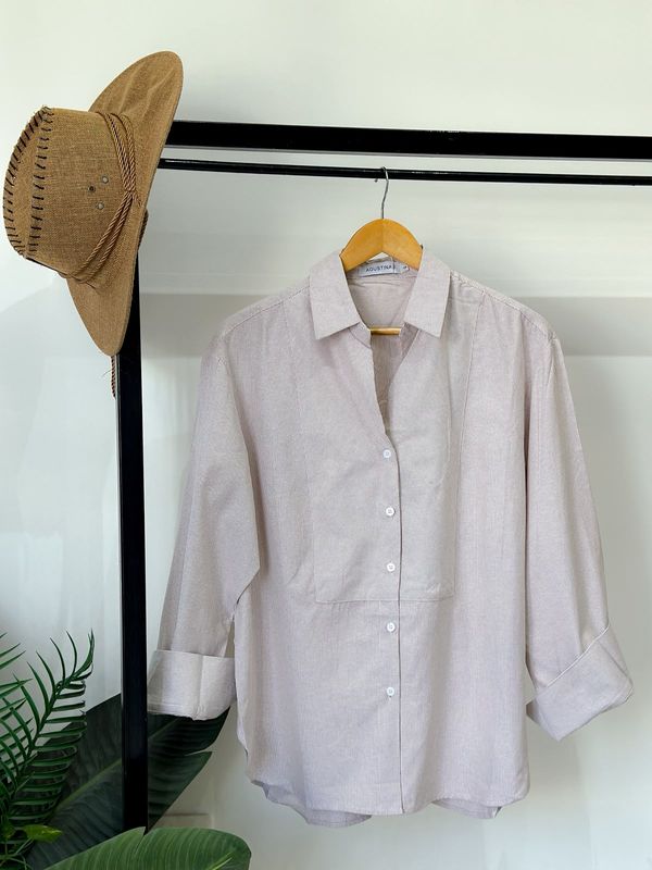 CAMISA BEIGE