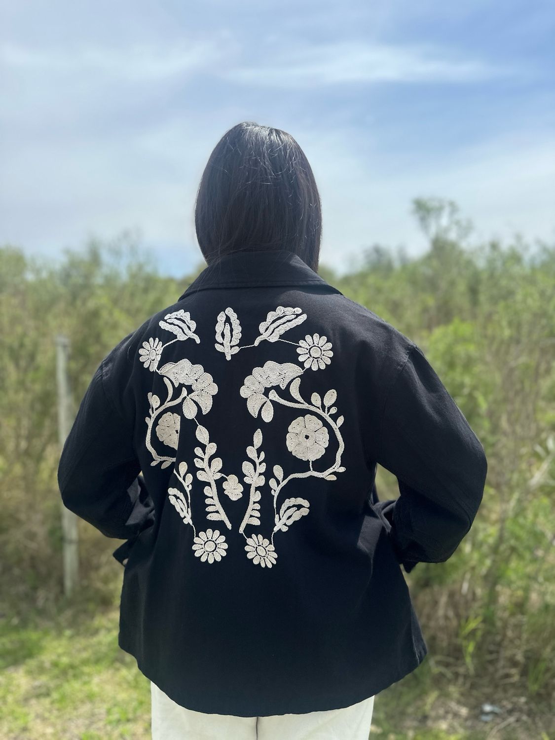 CHAQUETA N2 BORDADA